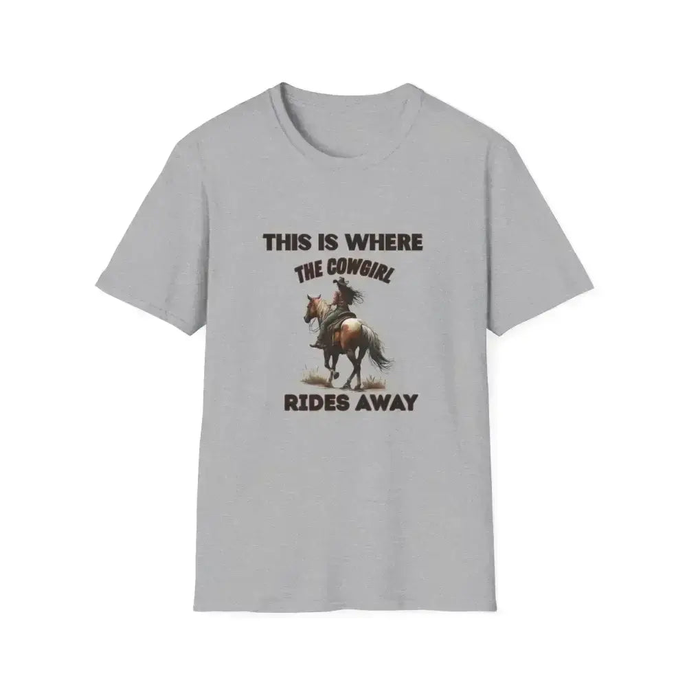 Cowgirl Adventure T-Shirt, Western Apparel, Tailriding Tee - The Best New Thing