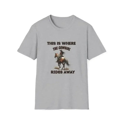 Cowgirl Adventure T-Shirt, Western Apparel, Tailriding Tee - The Best New Thing