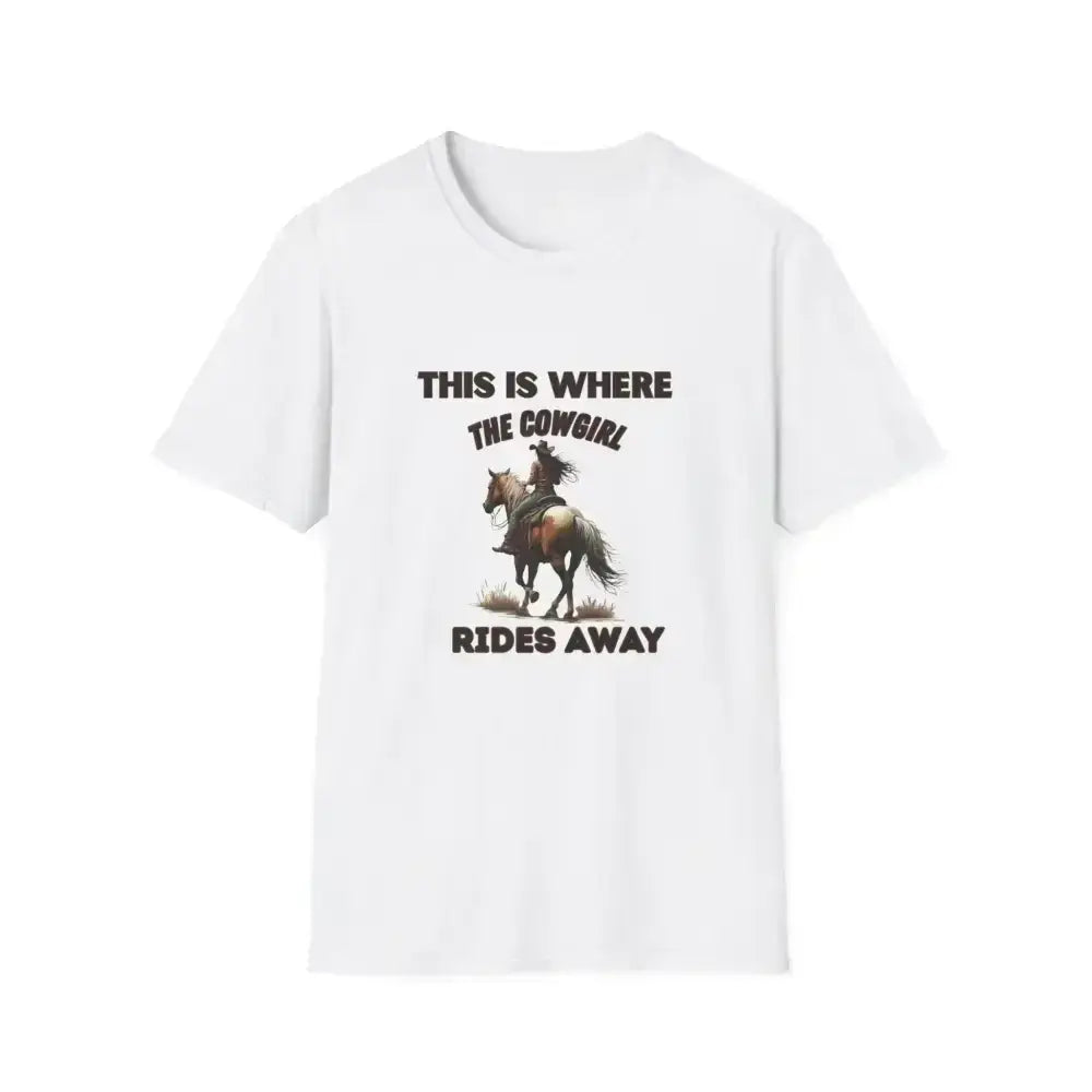Cowgirl Adventure T-Shirt, Western Apparel, Tailriding Tee - The Best New Thing