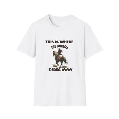 Cowgirl Adventure T-Shirt, Western Apparel, Tailriding Tee - The Best New Thing