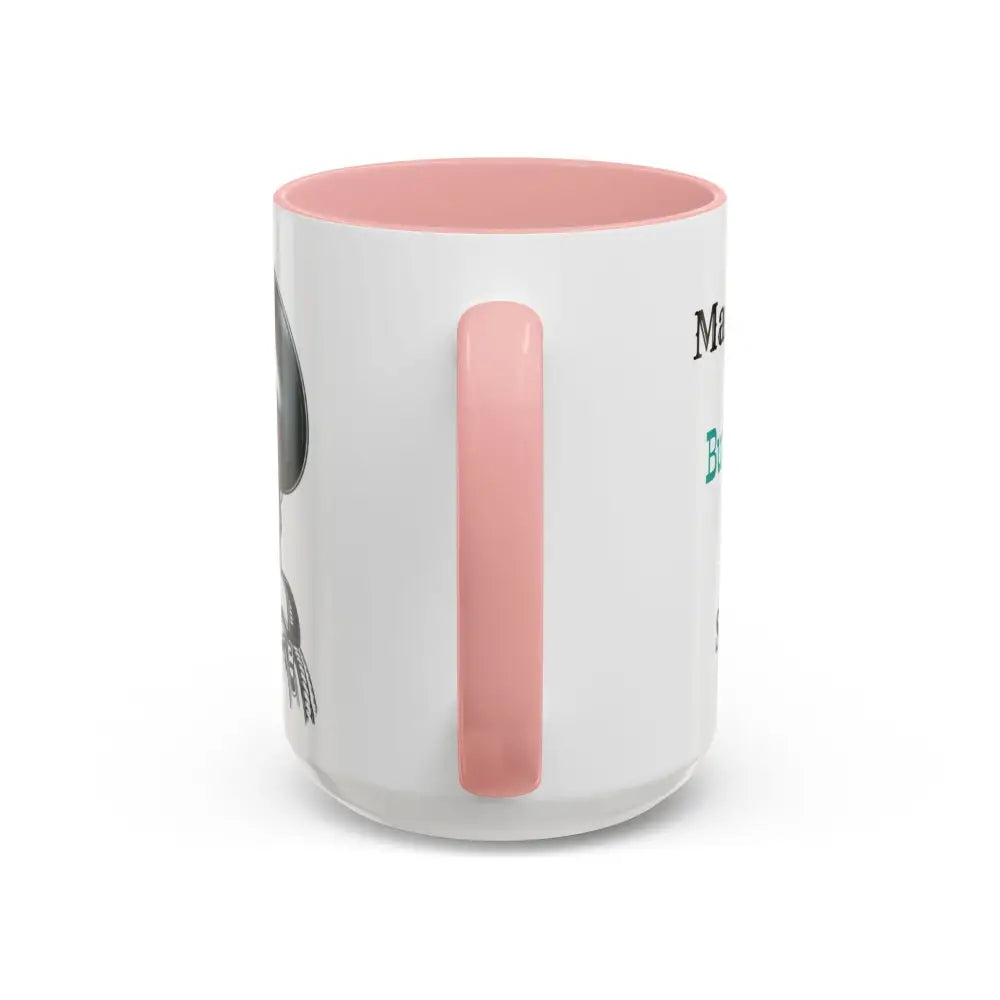 Cowgirl Coffee Mug featuring pink handle, perfect for coffee lovers and western enthusiasts.