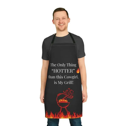 Cowgirl Grill Master Apron, Grill Apron, Western Gift Ideas - The Best New Thing