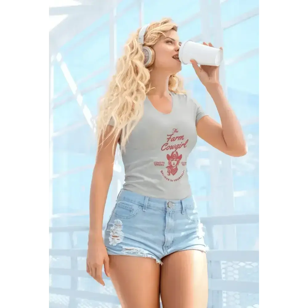 Cowgirl Strong Shirt, Country Tough Girl Tee, Motivational T-Shirt - The Best New Thing