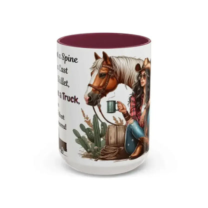 Cowgirl Tough Mug, Inspirational Western Gift, Cowgirl Coffee Mugs - The Best New Thing