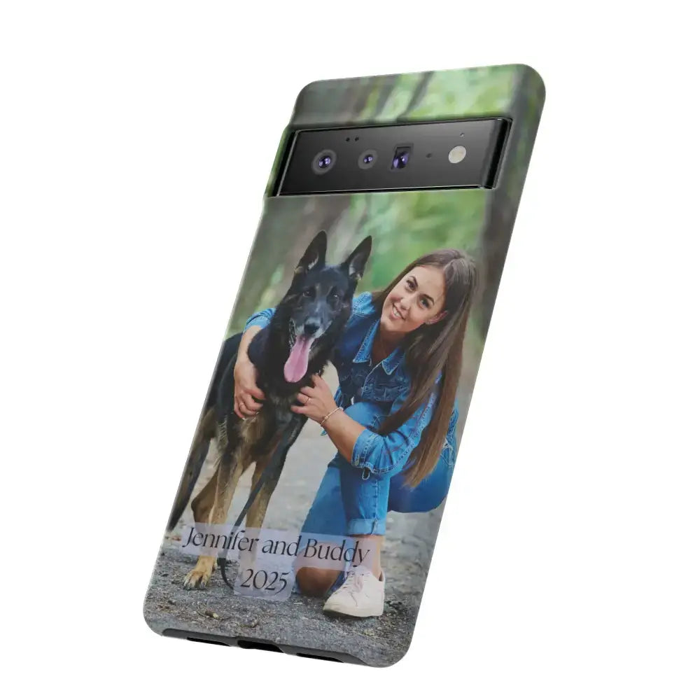 Custom Cell Phone Case for Google Pixel Personalized Tough Cases for Pet Lovers Unique Gifts - Phone Case