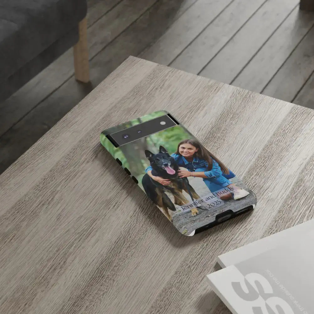 Custom Cell Phone Case for Google Pixel Personalized Tough Cases for Pet Lovers Unique Gifts - Phone Case