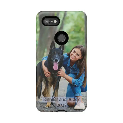 Custom Cell Phone Case for Google Pixel Personalized Tough Cases for Pet Lovers Unique Gifts - Google Pixel 3 XL
