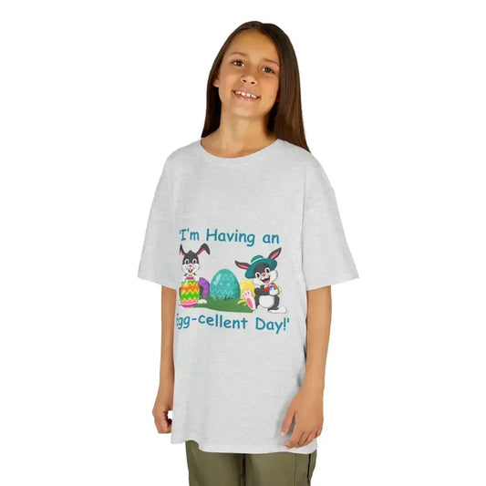Easter T-Shirt for Kids, I am Having an Egg-cellent Day Tee - The Best New Thing