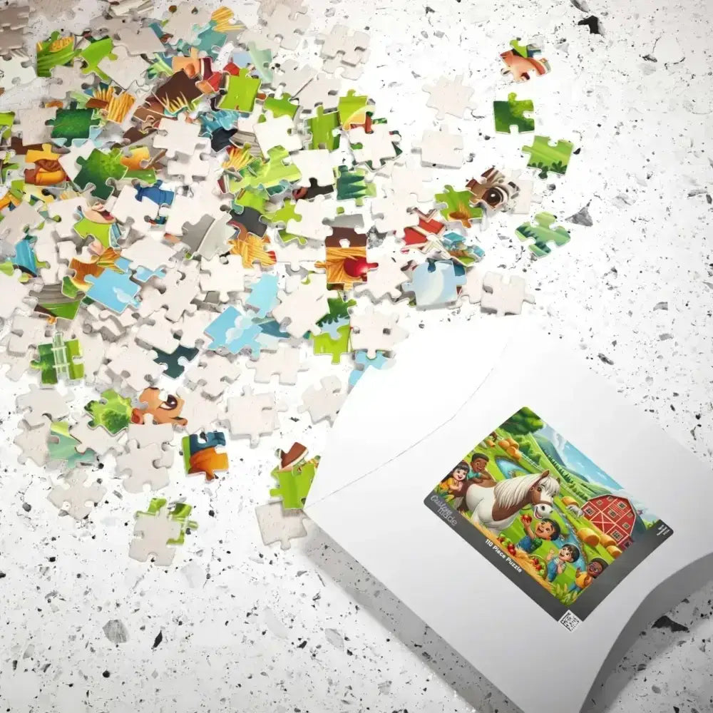 Farm Animal Puzzle for Children, Cartoon Horse & Barnyard Puzzle - The Best New Thing