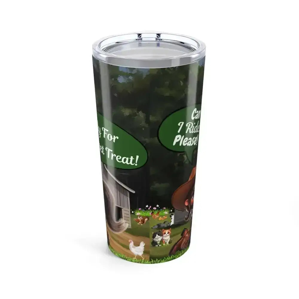 Farm Life Country Coffee Insulated Tumbler, Humorous Travel Mug - The Best New Thing