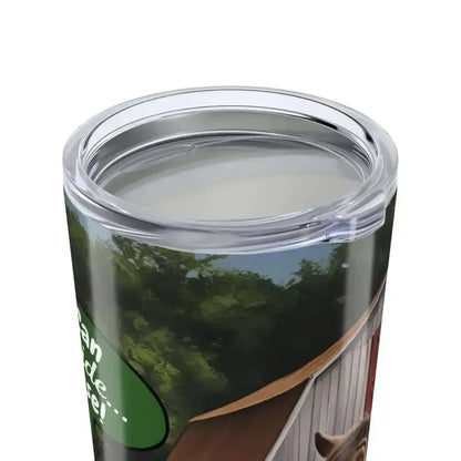 Farm Life Country Coffee Insulated Tumbler, Humorous Travel Mug - The Best New Thing