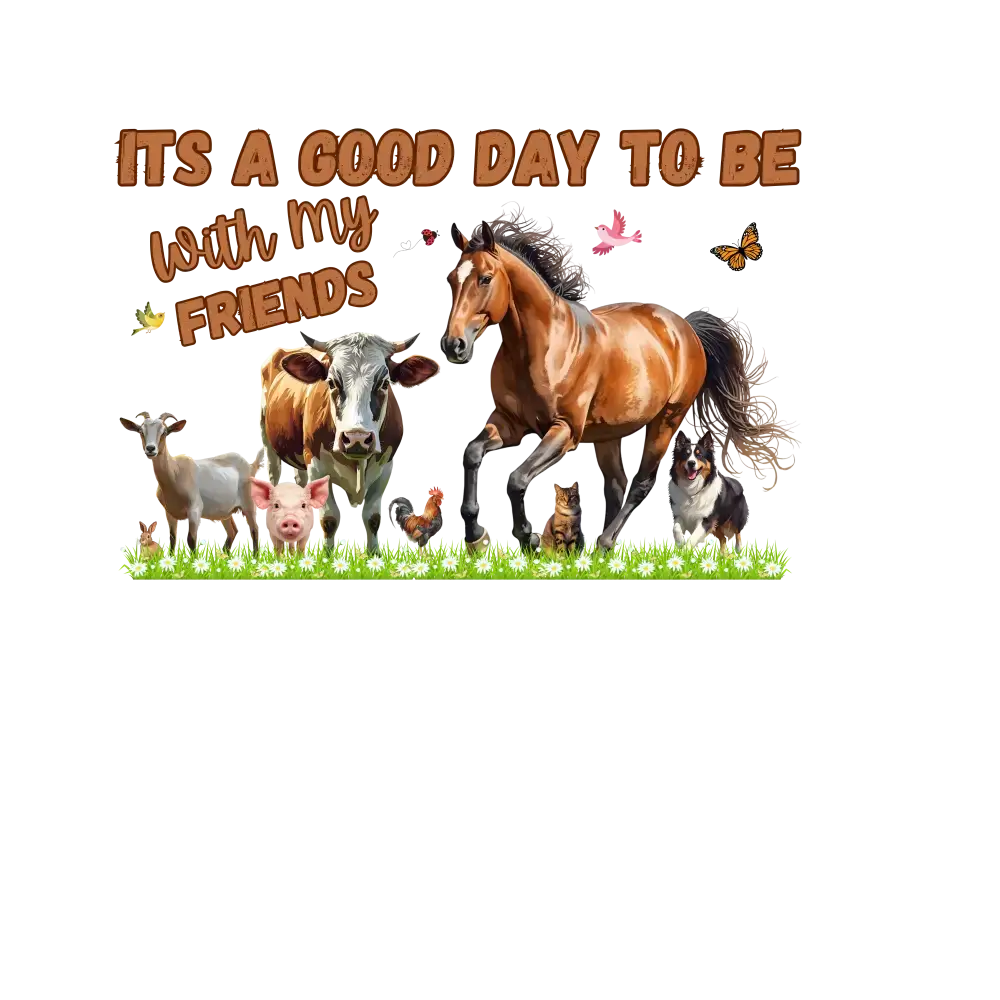 Farm Life Three-Quarter Sleeve Raglan Shirt - Farm Apparel Gifts for Her - T-Shirt