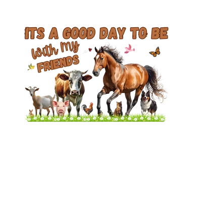 Farm Life Three-Quarter Sleeve Raglan Shirt - Farm Apparel Gifts for Her - T-Shirt