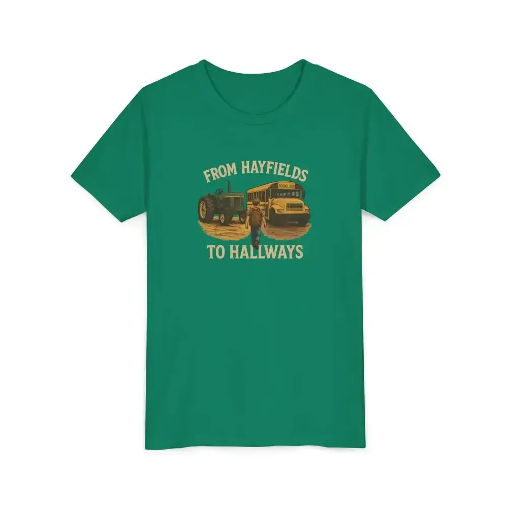 Farm Life Youth Tee, Youth Back to School T-Shirt, Farm Shirt for Kids - The Best New Thing