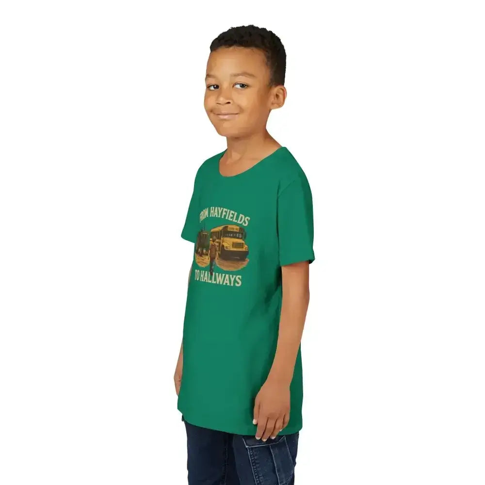 Farm Life Youth Tee, Youth Back to School T-Shirt, Farm Shirt for Kids - The Best New Thing