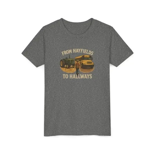 Farm Life Youth Tee, Youth Back to School T-Shirt, Farm Shirt for Kids - The Best New Thing