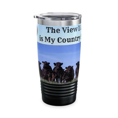 Farmer Coffee Tumbler Country Coffee Mug Travel Tumbler Cowboy Gifts Coffee Cow Mug 20oz - Mug