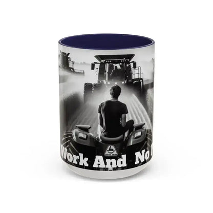 Farmer Western Gift Coffee Mug, All Work and No Play, Gifts for Him - The Best New Thing