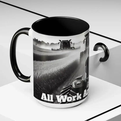 Farmer Western Gift Coffee Mug, All Work and No Play, Gifts for Him - The Best New Thing