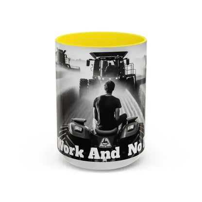 Farmer Western Gift Coffee Mug, All Work and No Play, Gifts for Him - The Best New Thing