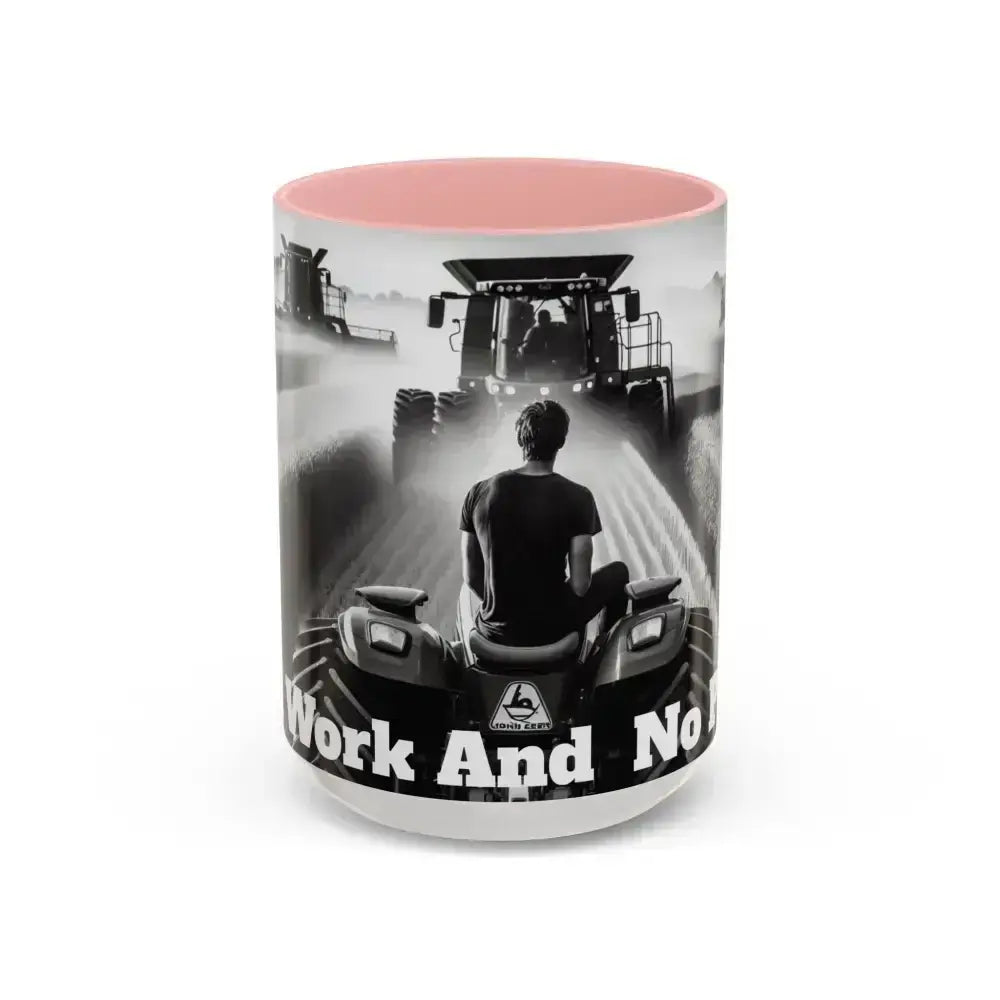 Farmer Western Gift Coffee Mug, All Work and No Play, Gifts for Him - The Best New Thing