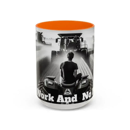 Farmer Western Gift Coffee Mug, All Work and No Play, Gifts for Him - The Best New Thing