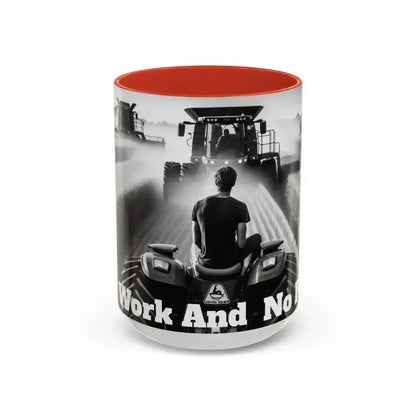 Farmer Western Gift Coffee Mug, All Work and No Play, Gifts for Him - The Best New Thing