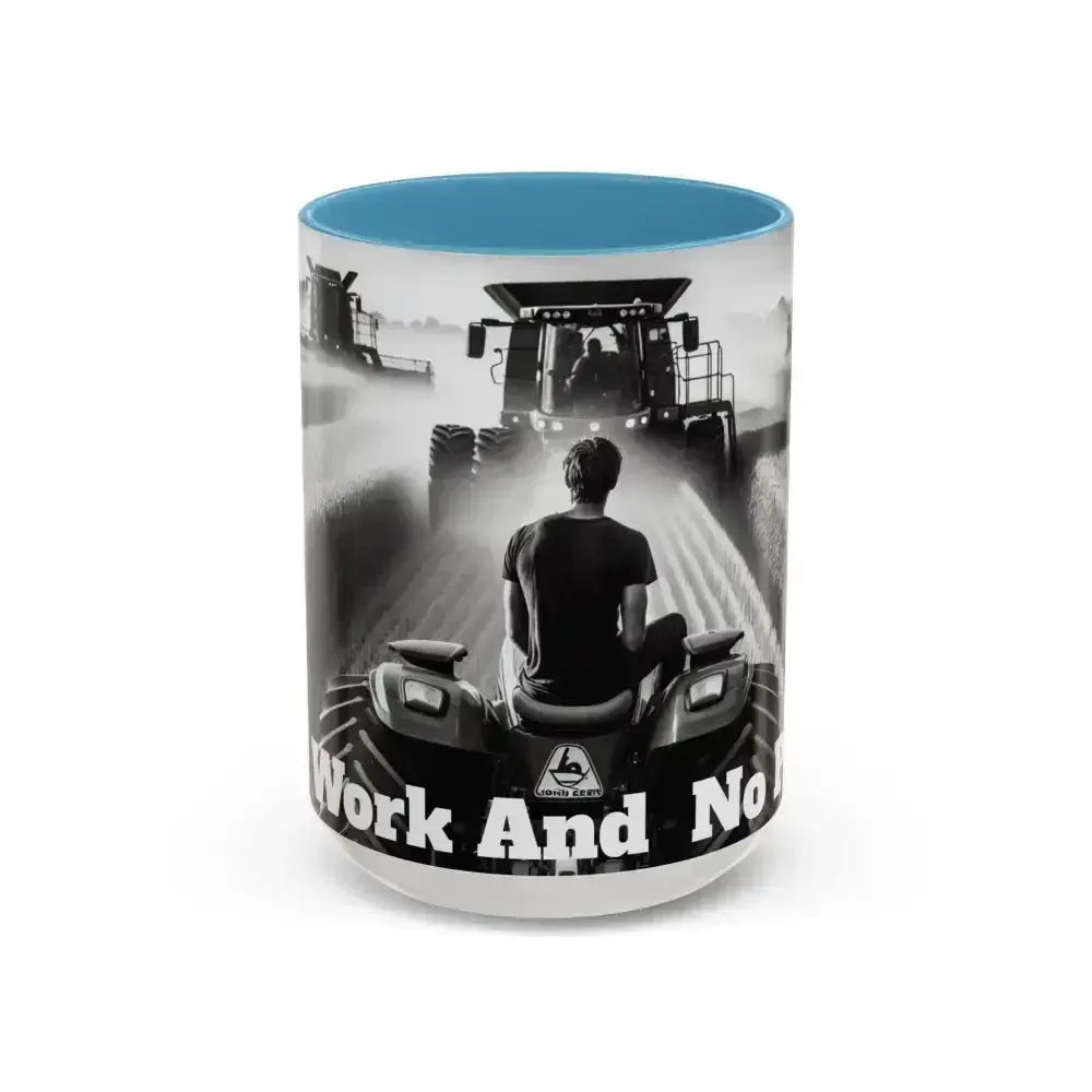 Farmer Western Gift Coffee Mug, All Work and No Play, Gifts for Him - The Best New Thing