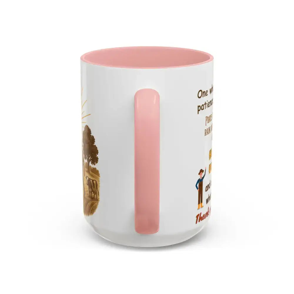 God made a Farmer Coffee Mug - Perfect Gift for Agricultural Enthusiasts Farmers Gift - Mug