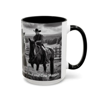 Farmers Wife Mug Funny Cowgirl Coffee Mug Trending Western Kitchen Decor 15oz - Mugs