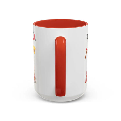 Fire Fighter Hero In the Face of Danger They Bring Hope Coffee Cup Coffee Mug 15oz - Mug