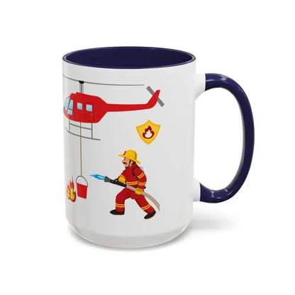 Fire Fighter Hero, In the Face of Danger Coffee Mug, 15oz - The Best New Thing