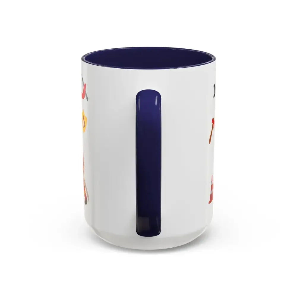 Fire Fighter Hero, In the Face of Danger Coffee Mug, 15oz - The Best New Thing