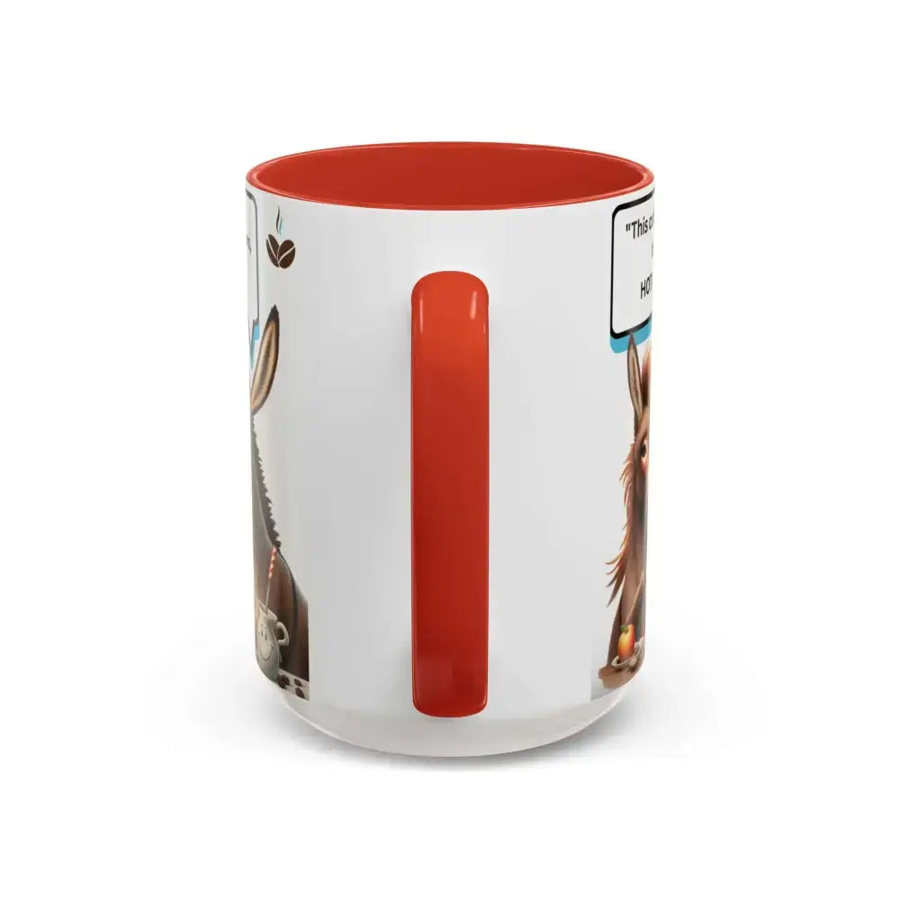 Flirty Sassy Donkey Country Mug Mule Lover Gift Idea 15oz - Mugs