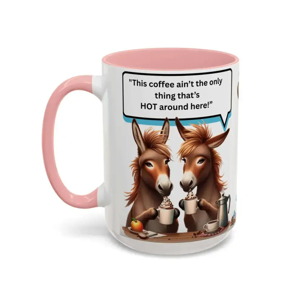 Flirty Sassy Donkey Country Mug Mule Lover Gift Idea 15oz - Mugs