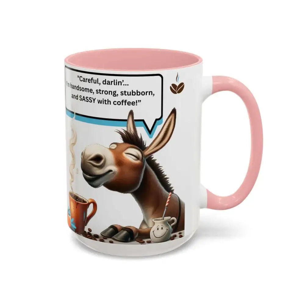 Flirty Sassy Donkey Country Mug Mule Lover Gift Idea 15oz - Mugs