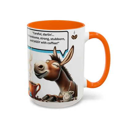 Flirty Sassy Donkey Country Mug Mule Lover Gift Idea 15oz - Mugs