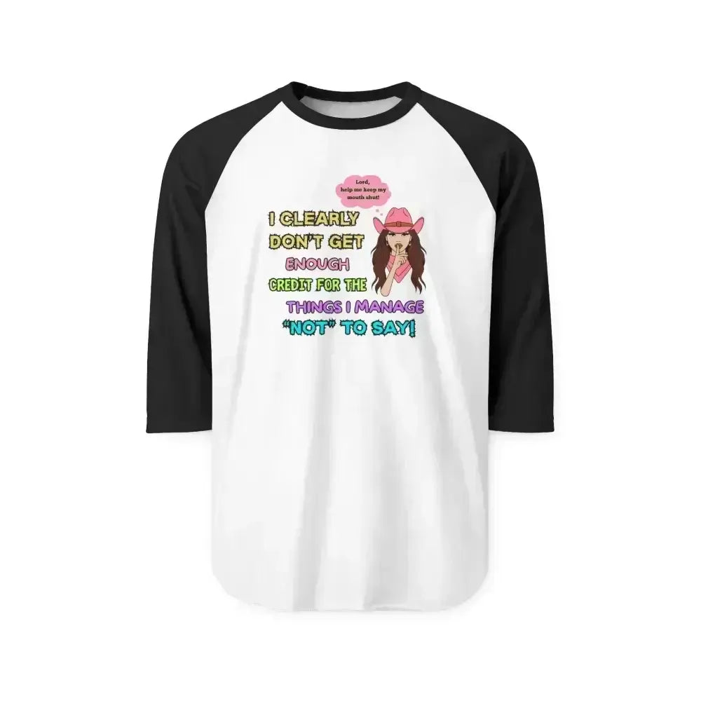 Fun Raglan Shirt, Sassy Cowgirl Shirt, Cowgirl Apparel, Humorous Gifts - The Best New Thing
