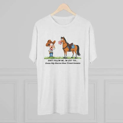Funny Cowboy Horse T-Shirt, Trail Riding Tee, Western Shirt for Men - The Best New Thing
