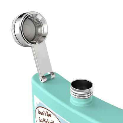 Funny Horse Stainless Steel Flask Unique Gift for Horse Lovers 6oz - Mugs