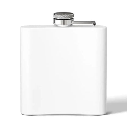 Funny Horse Stainless Steel Flask, Unique Gift for Horse Lovers, 6oz - The Best New Thing