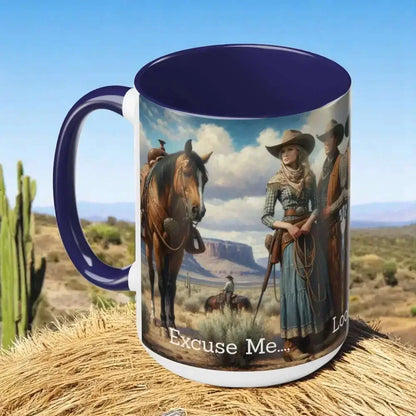 Country Coffee Mug, Looks Like You Love Me Western Coffee Cup - The Best New Thing
