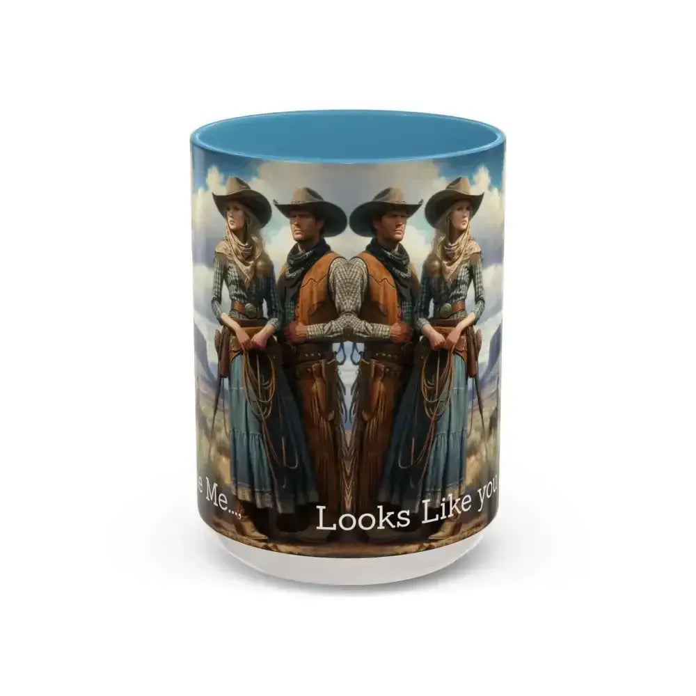 Country Coffee Mug, Looks Like You Love Me Western Coffee Cup - The Best New Thing