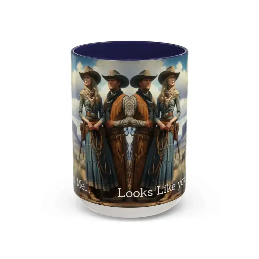 Country Coffee Mug, Looks Like You Love Me Western Coffee Cup - The Best New Thing