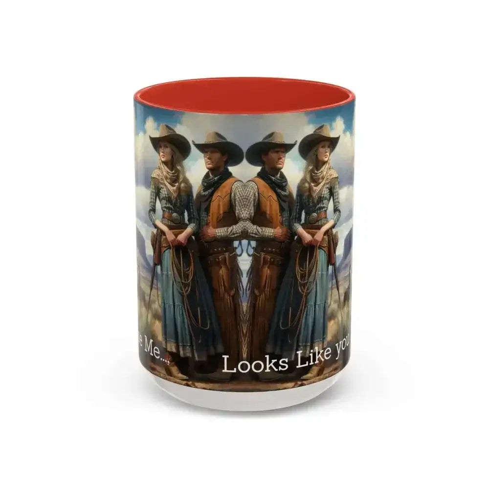 Country Coffee Mug, Looks Like You Love Me Western Coffee Cup - The Best New Thing