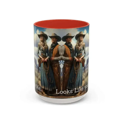 Country Coffee Mug, Looks Like You Love Me Western Coffee Cup - The Best New Thing