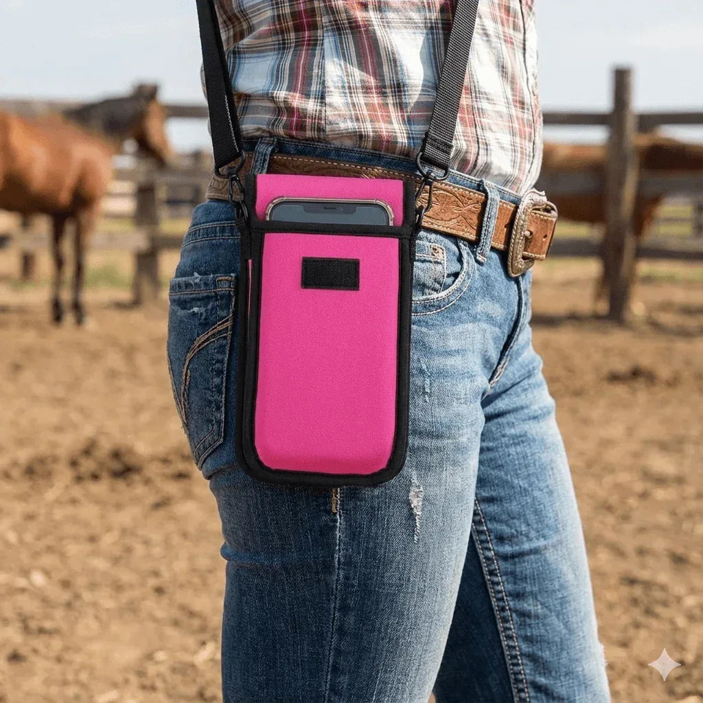 Cell Phone Holster, Phone Holder for Riding, Horse Riding Gear - The Best New Thing