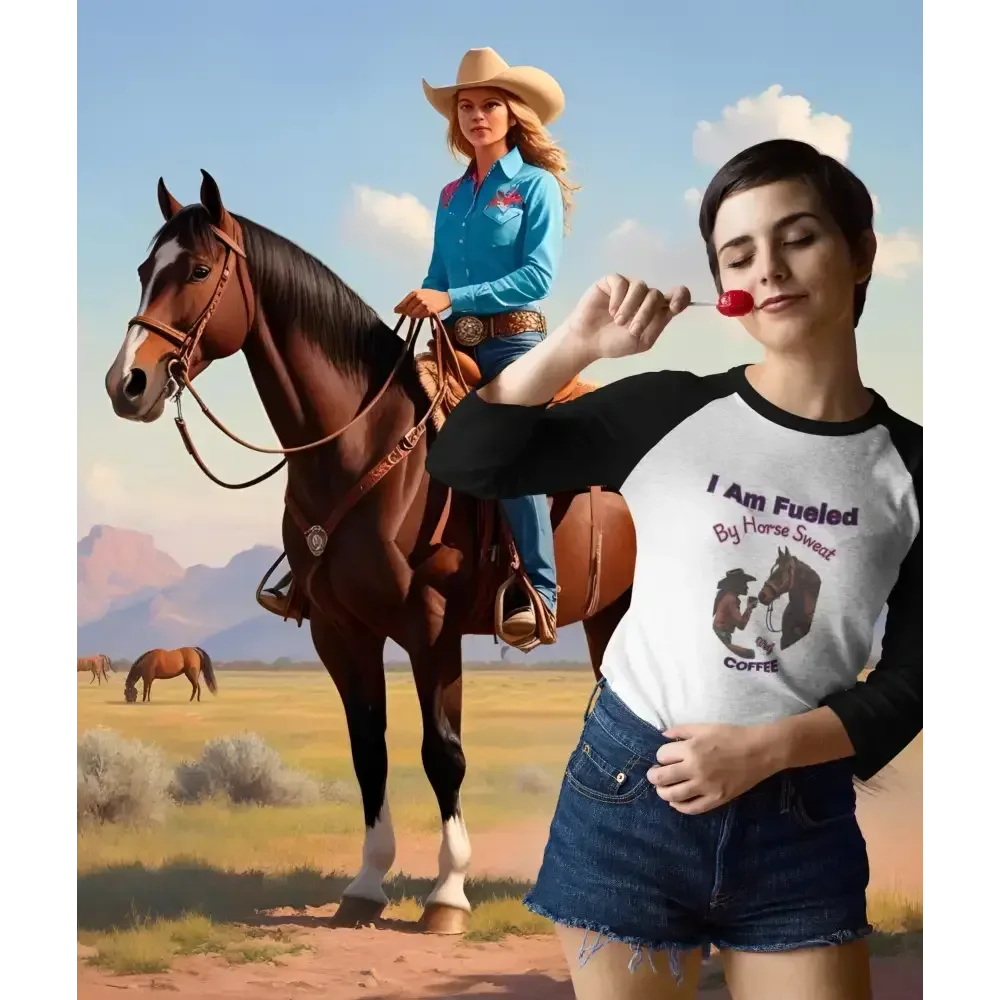 Horse Lover Baseball Tee, Equestrian Lover Gift, Horse Lover Clothing - The Best New Thing