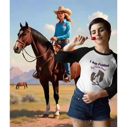 Horse Lover Baseball Tee, Equestrian Lover Gift, Horse Lover Clothing - The Best New Thing