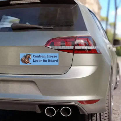 Car Magnet - Funny Equine Safety Sign, Horse Vehicle Magnet - The Best New Thing